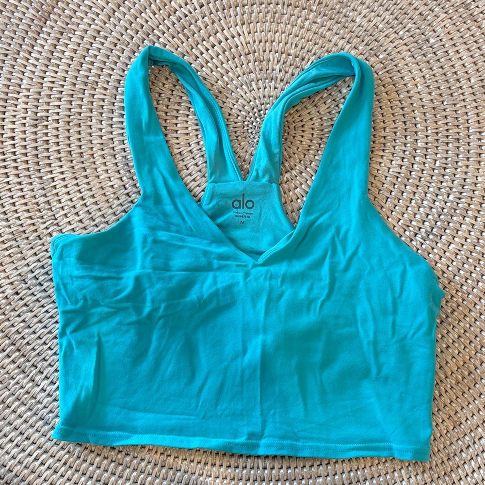 ALO Yoga Vibrant Blue Sports Bra